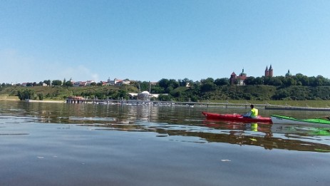 Przewodnik po Płocku, spływ kajakowy z Płocka do Cierszewa