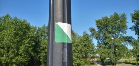 Przewodnik po Płocku, zielony szlak zielony szlak Płock